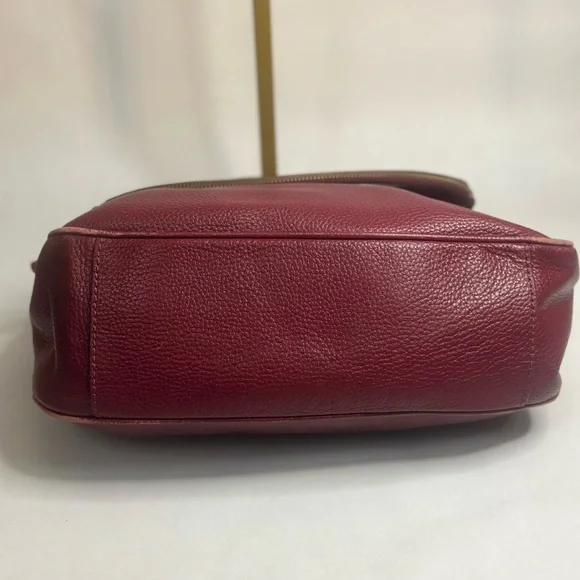 Kate Spade Jackson Medium Flap Shoulder Bag in Cherrywood/Merlot - Picture 13 of 13